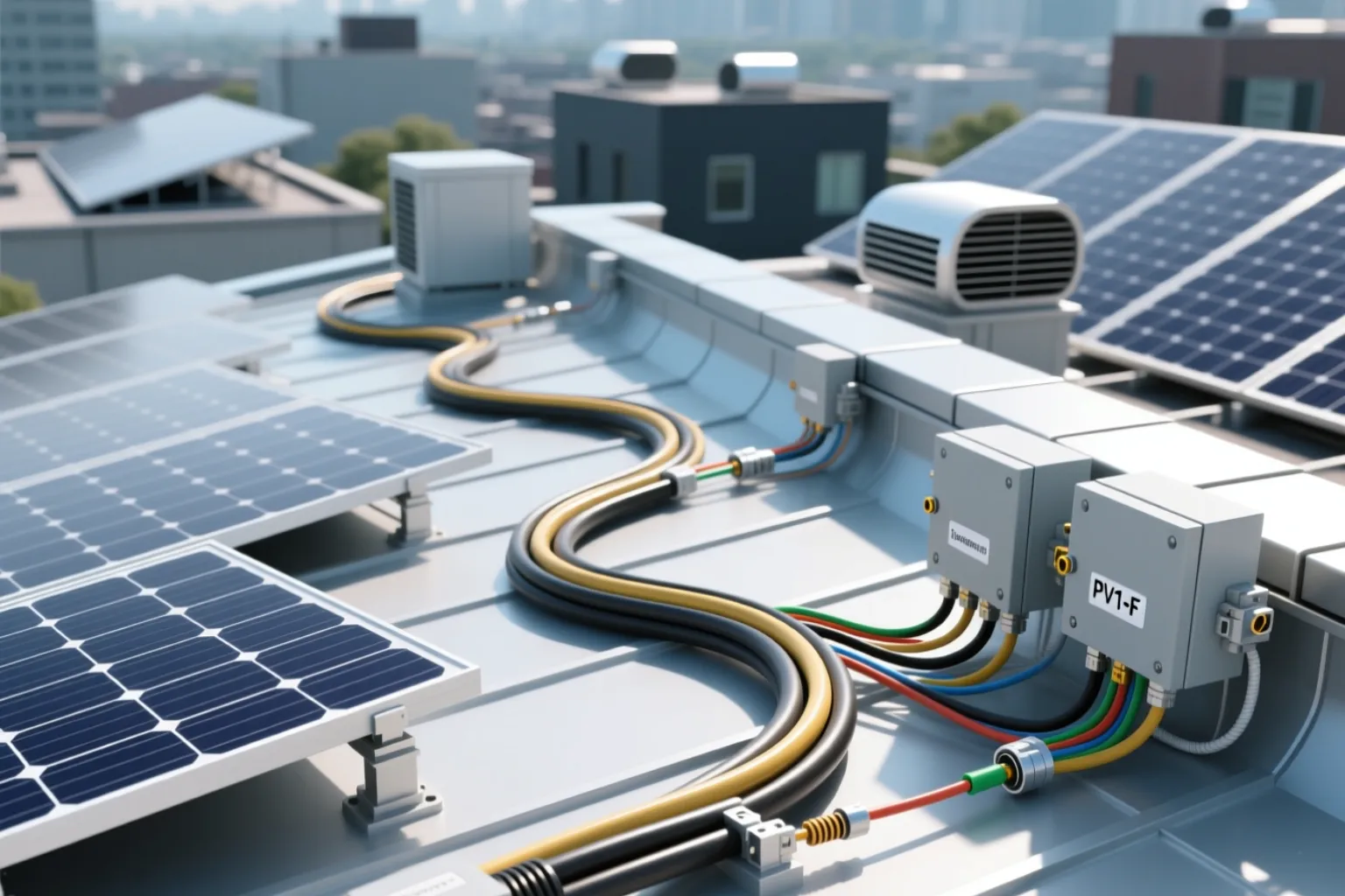 Solar-cables-for-PV-rooftop