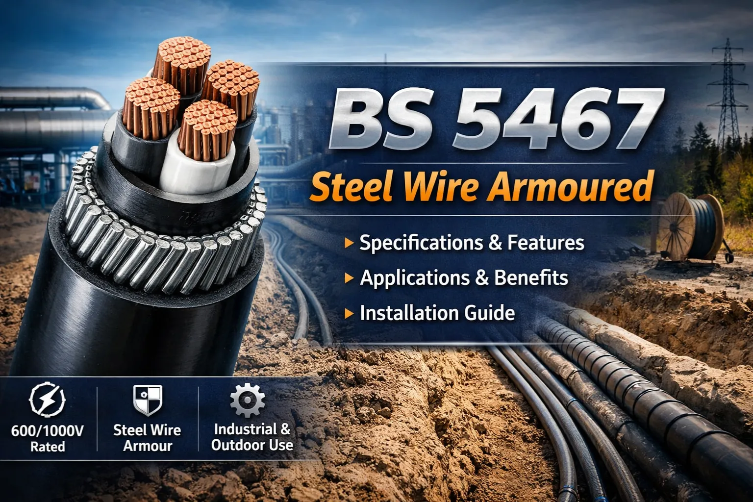 BS 5467 (Steel Wire Armoured)-A Comprehensive Blog - Life Cables