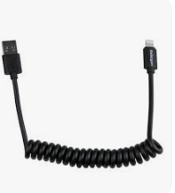 StarTech.com Coiled Lightning Cable