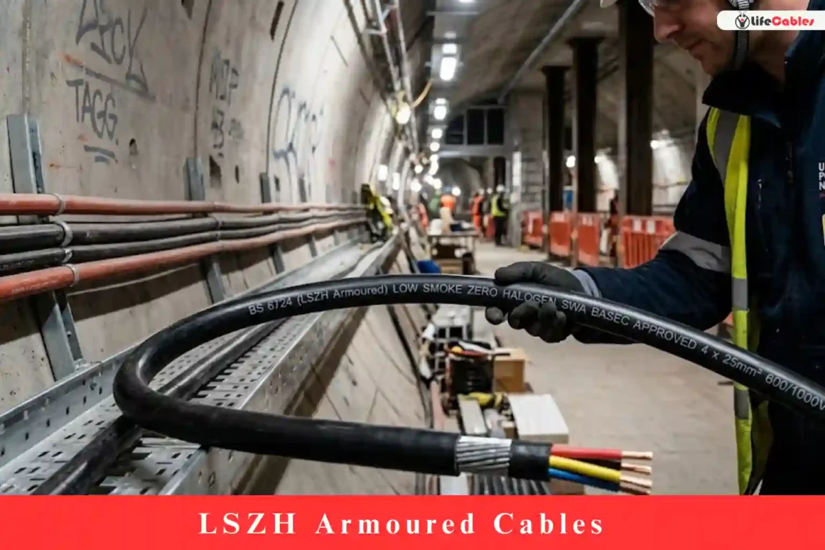 Low Smoke Zero Halogen LSZH Armoured Cables
