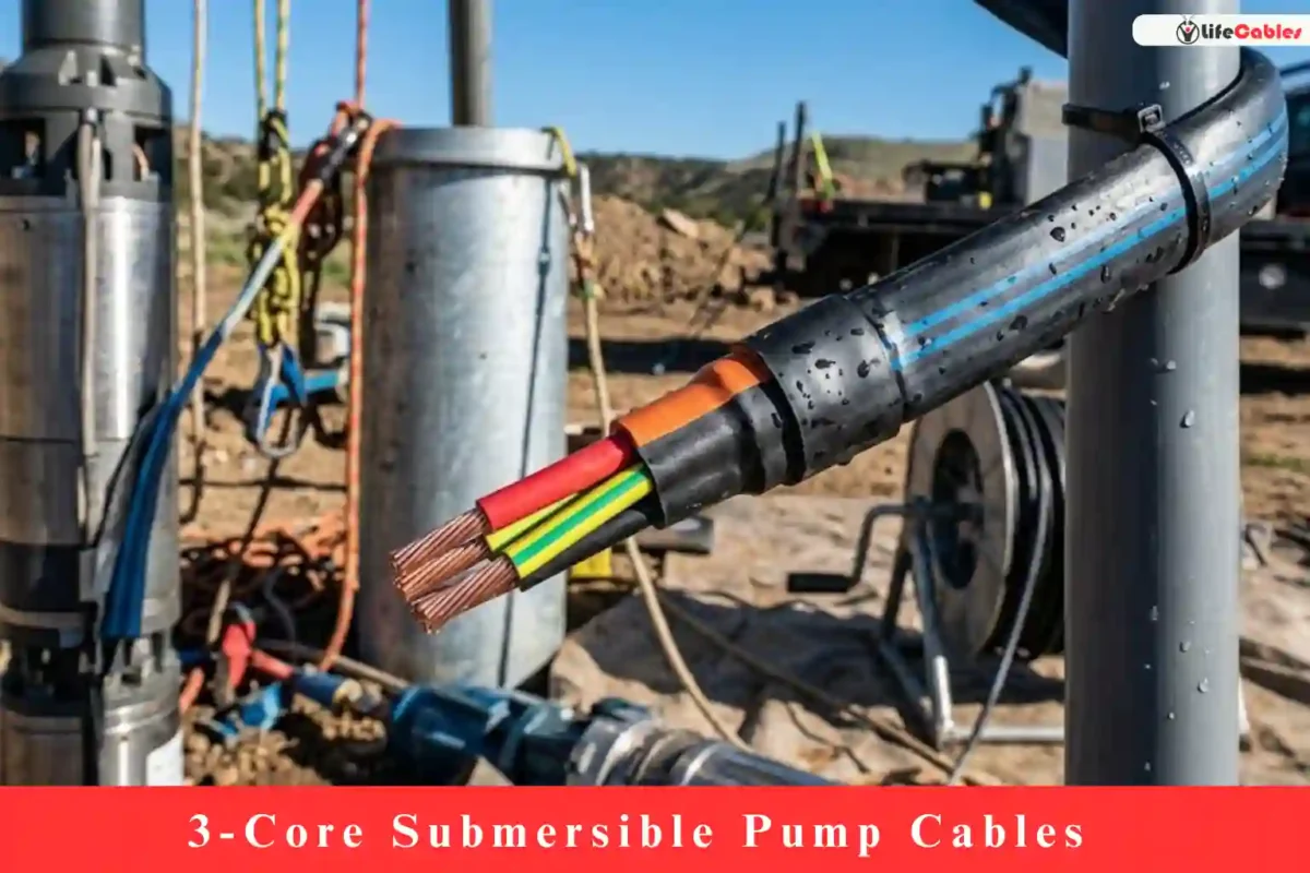 3-Core Submersible Pump Cables