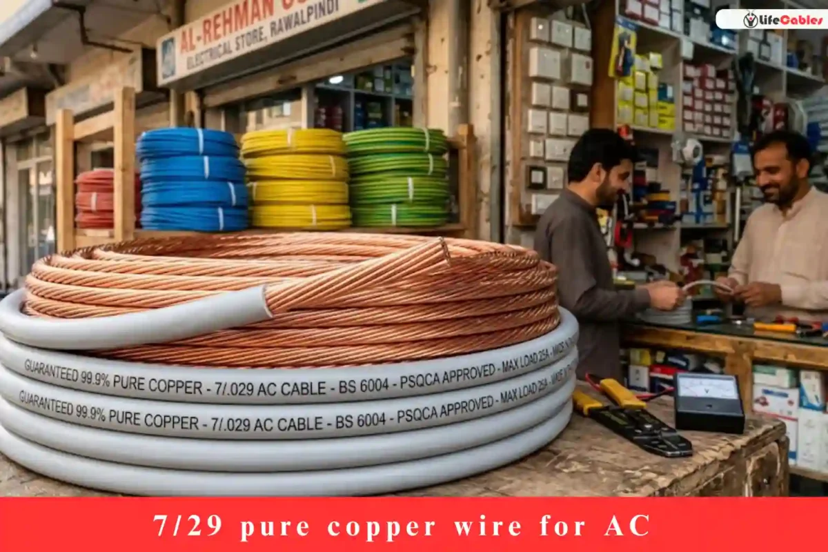 7/29 pure copper wire for AC